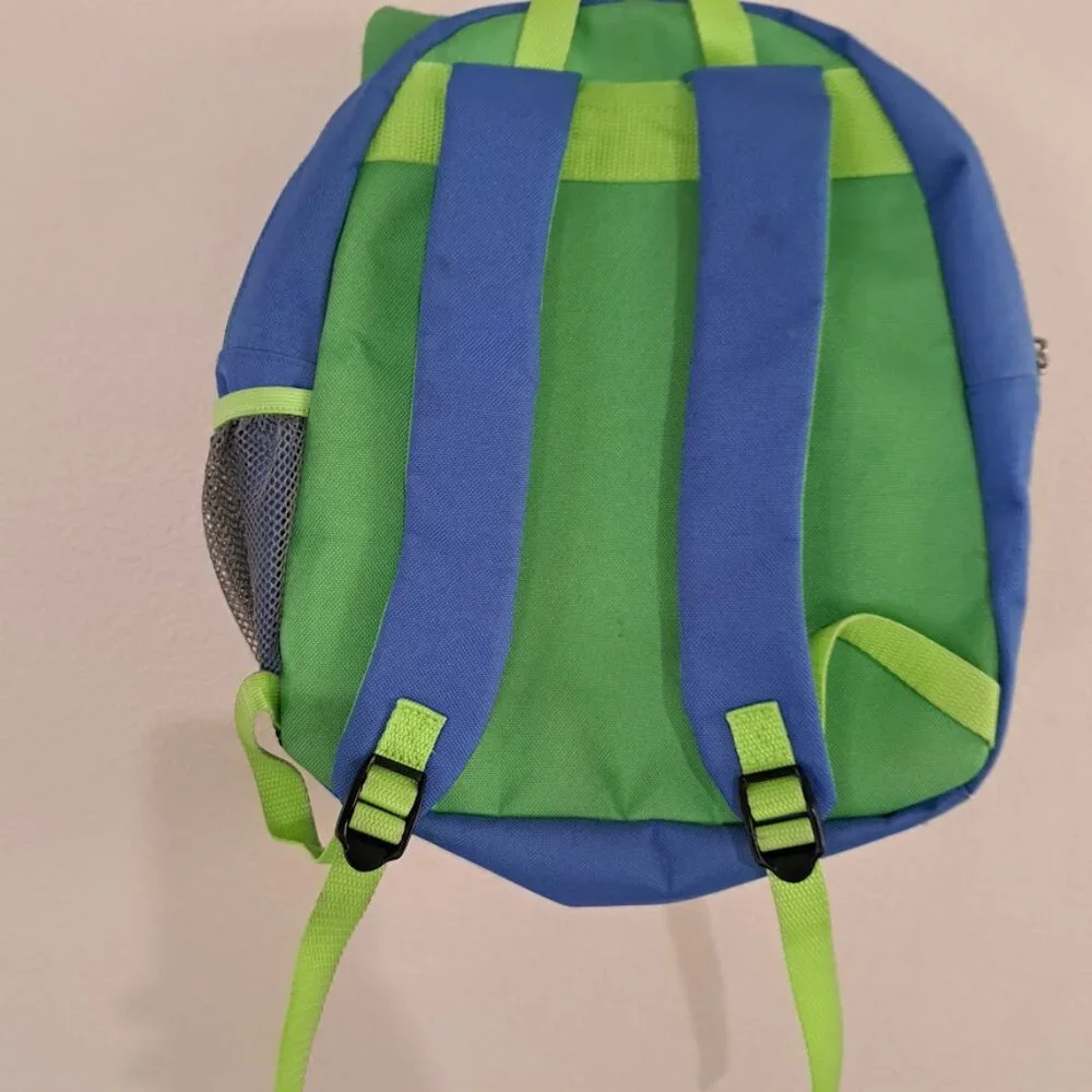Skip hop Green and Blue Dinosaur backpack adjustable straps Kids